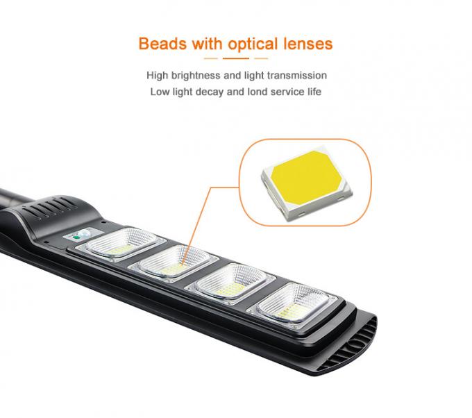 80CRI 240V 200 W Christmas Solar Powered LED Street Lights 1