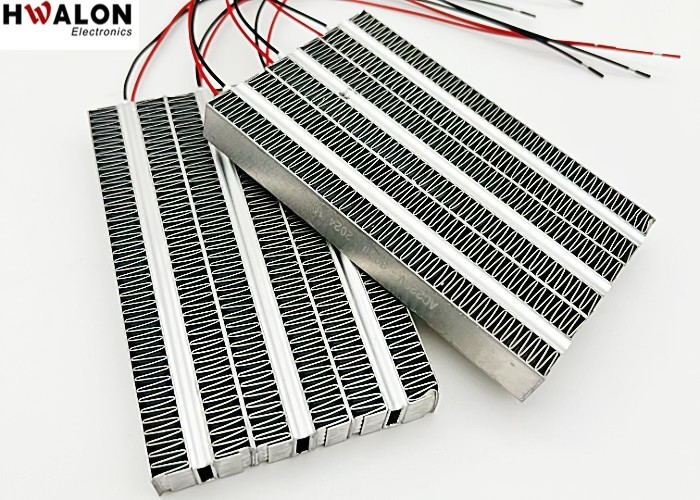 300W PTC Aluminum Heater Ceramic Air Heater Constant Temperature Heating Element for Ventilation Unit Device 120*75*15mm