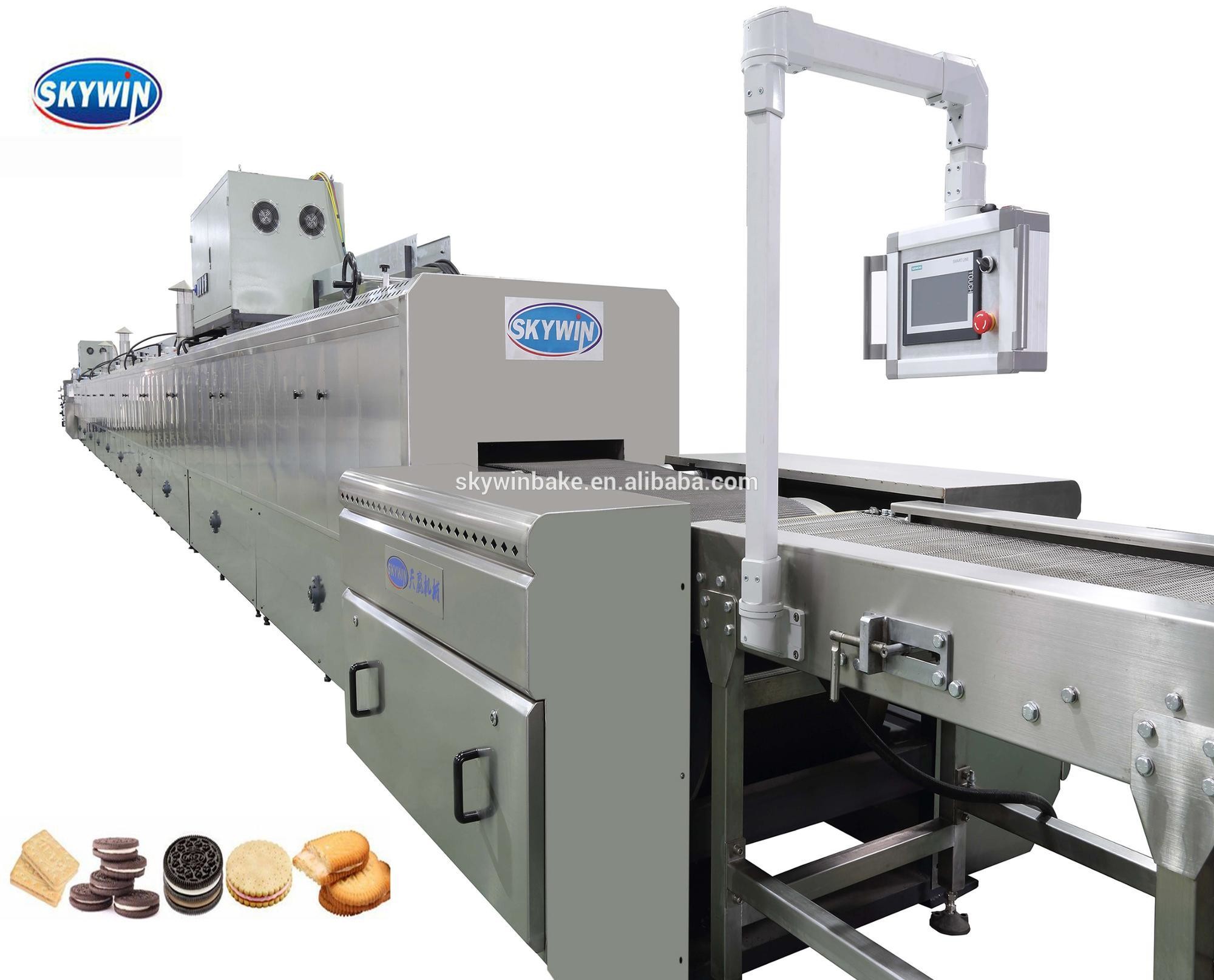 Soft Biscuit Production Line Rotary Moulder Biscuit Making Machine 50-200kg/H Capacity