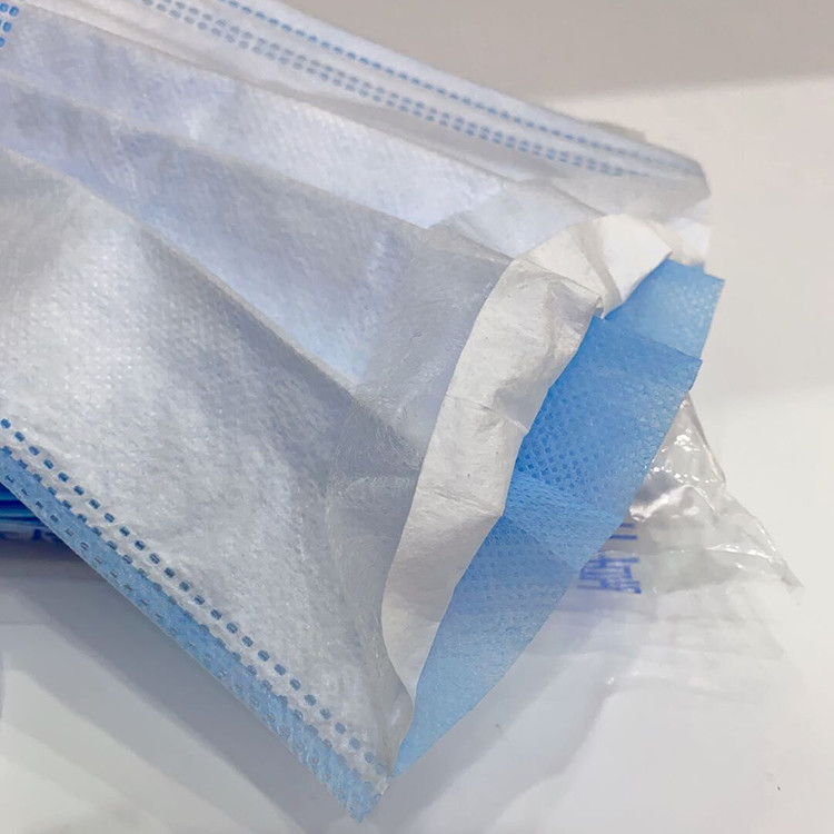 Comfortable Non Woven Face Mask Nose 3 Ply Disposable Mask