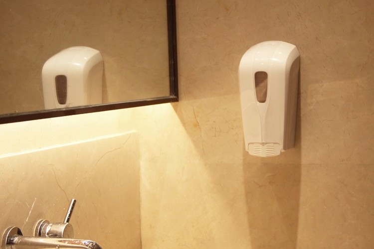 Electric antibacterial ABS plastic hand freestand touchless automatic soap sanitizer sterilizer dispenser