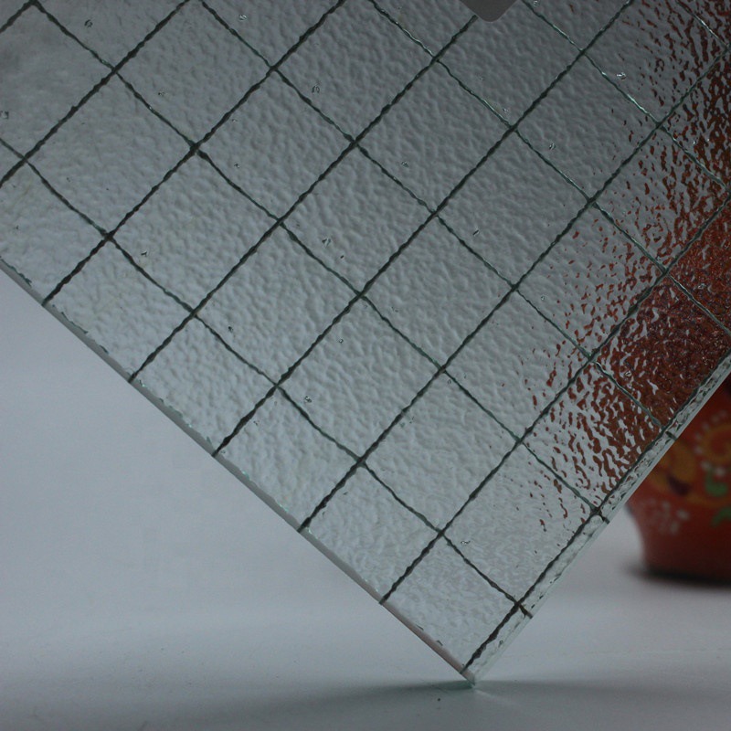 Ultra Clear Float Pattern Decorative Glass Narrow Reeded Tempered Sheet Glass Stair Manufacturing Plant