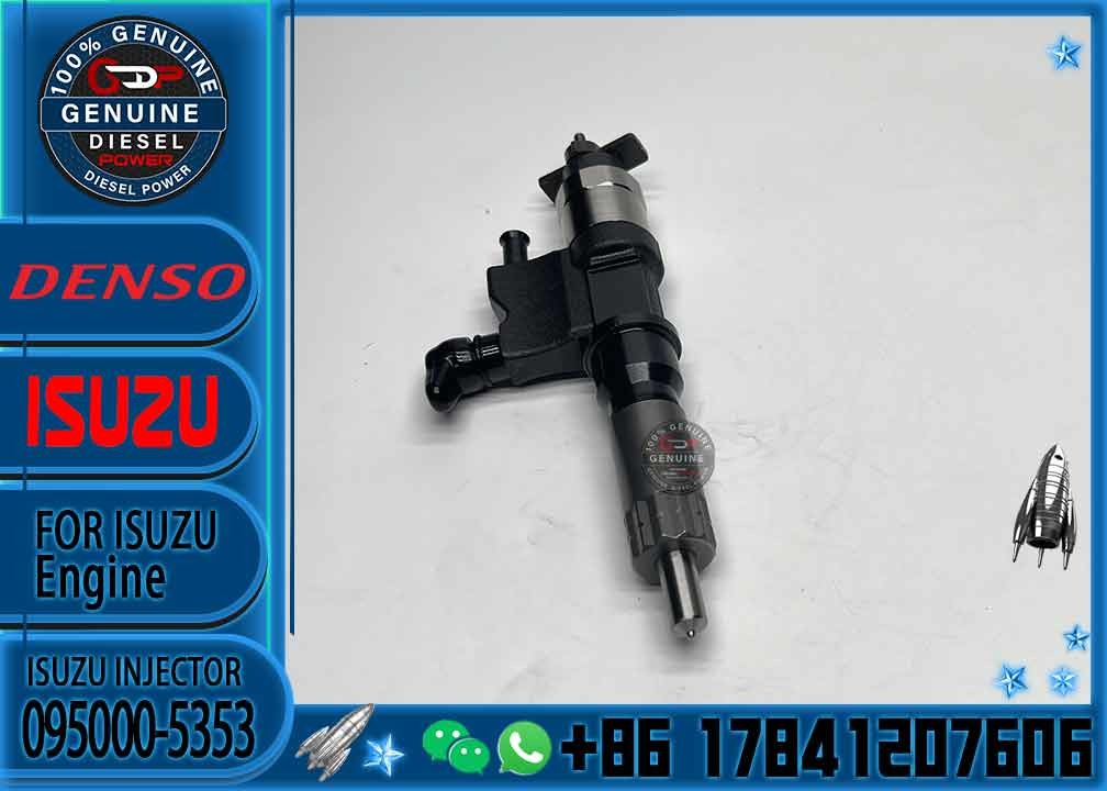 High Quality New Diesel Common Rail Fuel Injector 095000-5353 For ISUZU 4HK1/6HK1