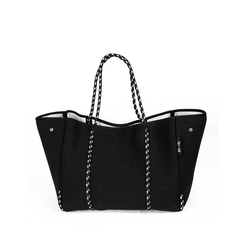 Cotton Polyester Blend Raffia Tote Bag Custom Print High Quality