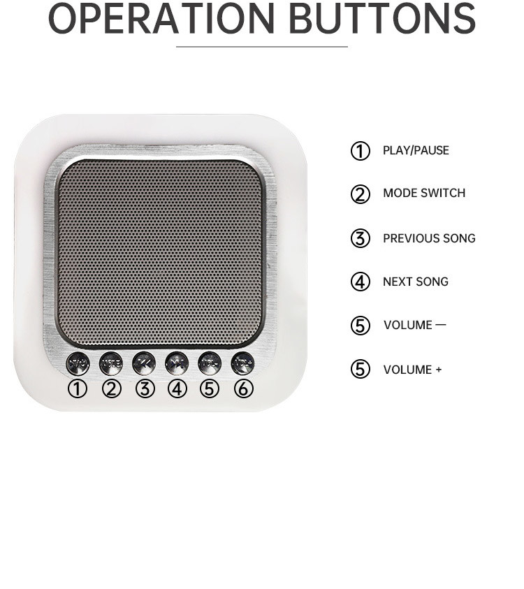 Led App Table Mini Touch Lamp Quran Speaker