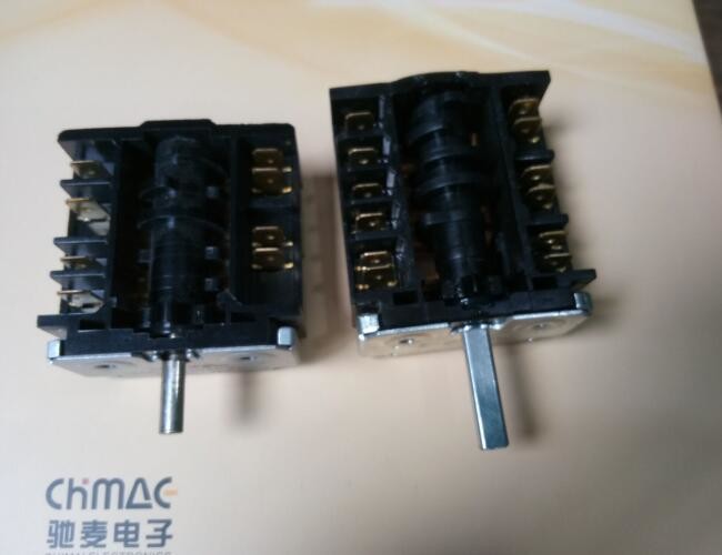 2 Position Black Oven Selector Switch Volt Changover Gas Stove Parts 16A
