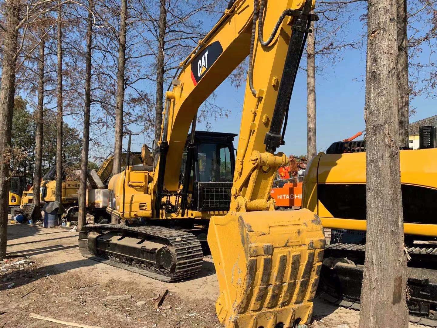 Original Japan Caterpillar 315D Second Hand Excavator Safety Operation
