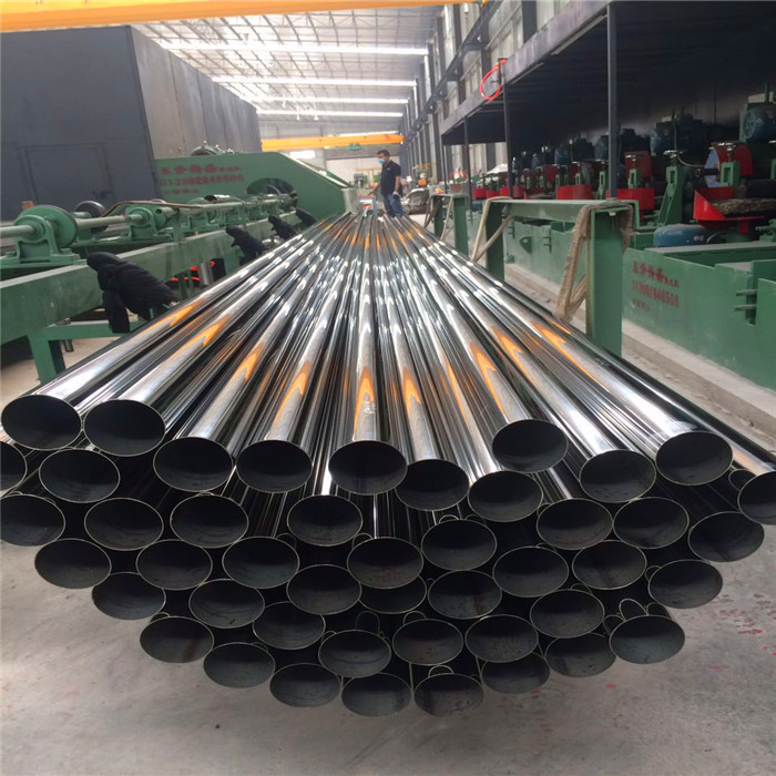 Best price welded mirror finish stainless steel pipe stair handrail 304 steel pipe price