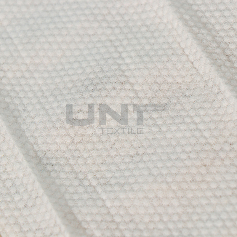 Embossed Biodegradable Spunlace Non Woven Nonwoven Fabric For Wet Wipes