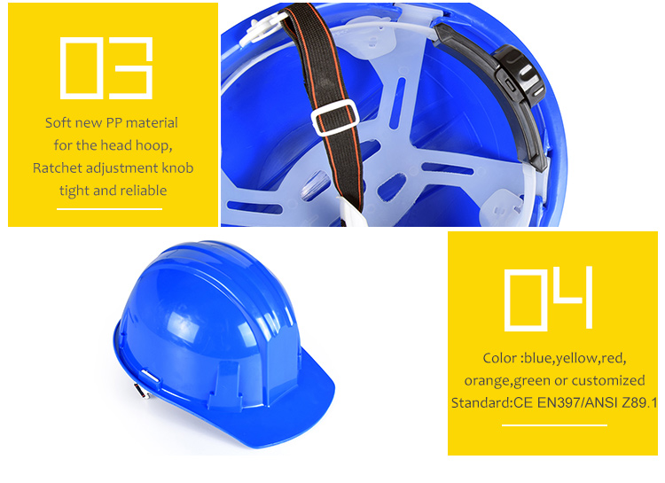Head Fiberglass Hard Hat Air Conditioned For Electrical Work Impact Prevention