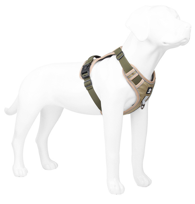 Reflective Dog Oxford Adjustable Straps Harness Vests For Safe Walking