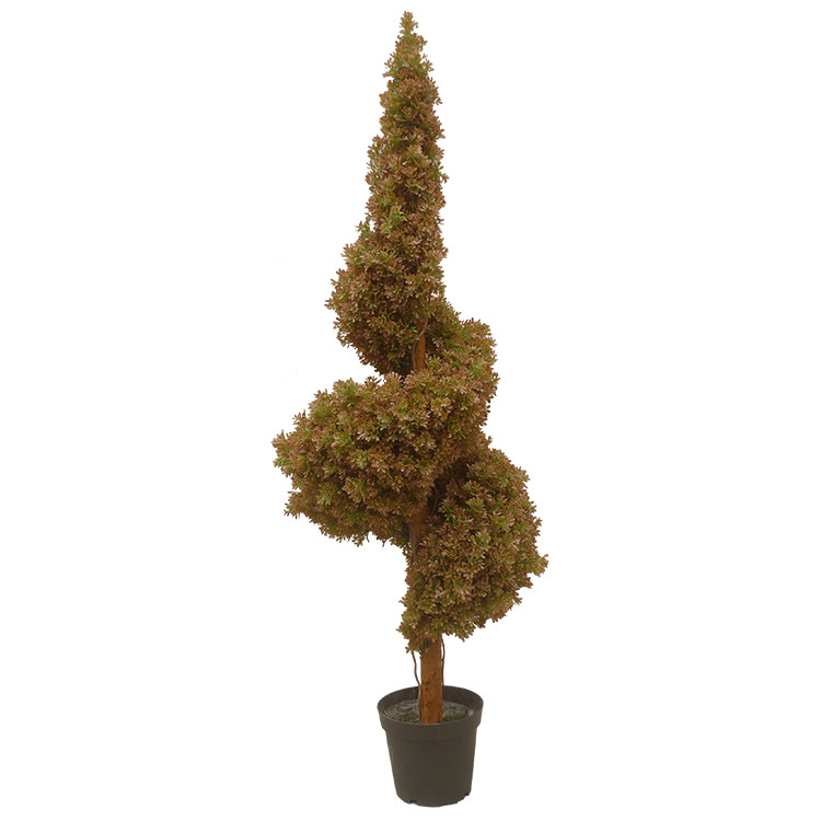 Special Design Artificial Topiary Tree , 6ft Fake Plant Single Trunk