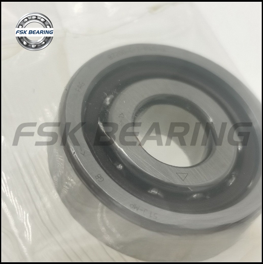 Without Seal B7200-C-T-P4S-UL Single Row Angular Contact Ball Bearing 10*30*9 mm For Machine Tool Spindle