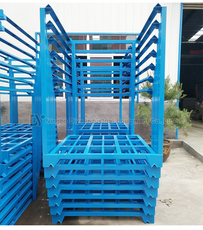 Warehouse Portable Stacking Rack System , Adjustable Metal Tire Rack Storage System