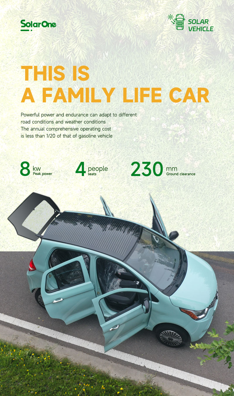 Energy Vehicle Mini Electric Car for Adults without Driving License and Manual Adjustment Exterior Rearview Mirror