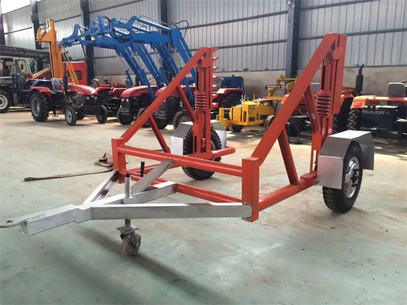 Dptc80 Cable Drum Trailer Electric Engineering Vehicle