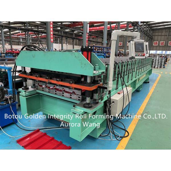 12m/Min Metal Roofing Roll Former ISO9001 CE Tile Forming Machine