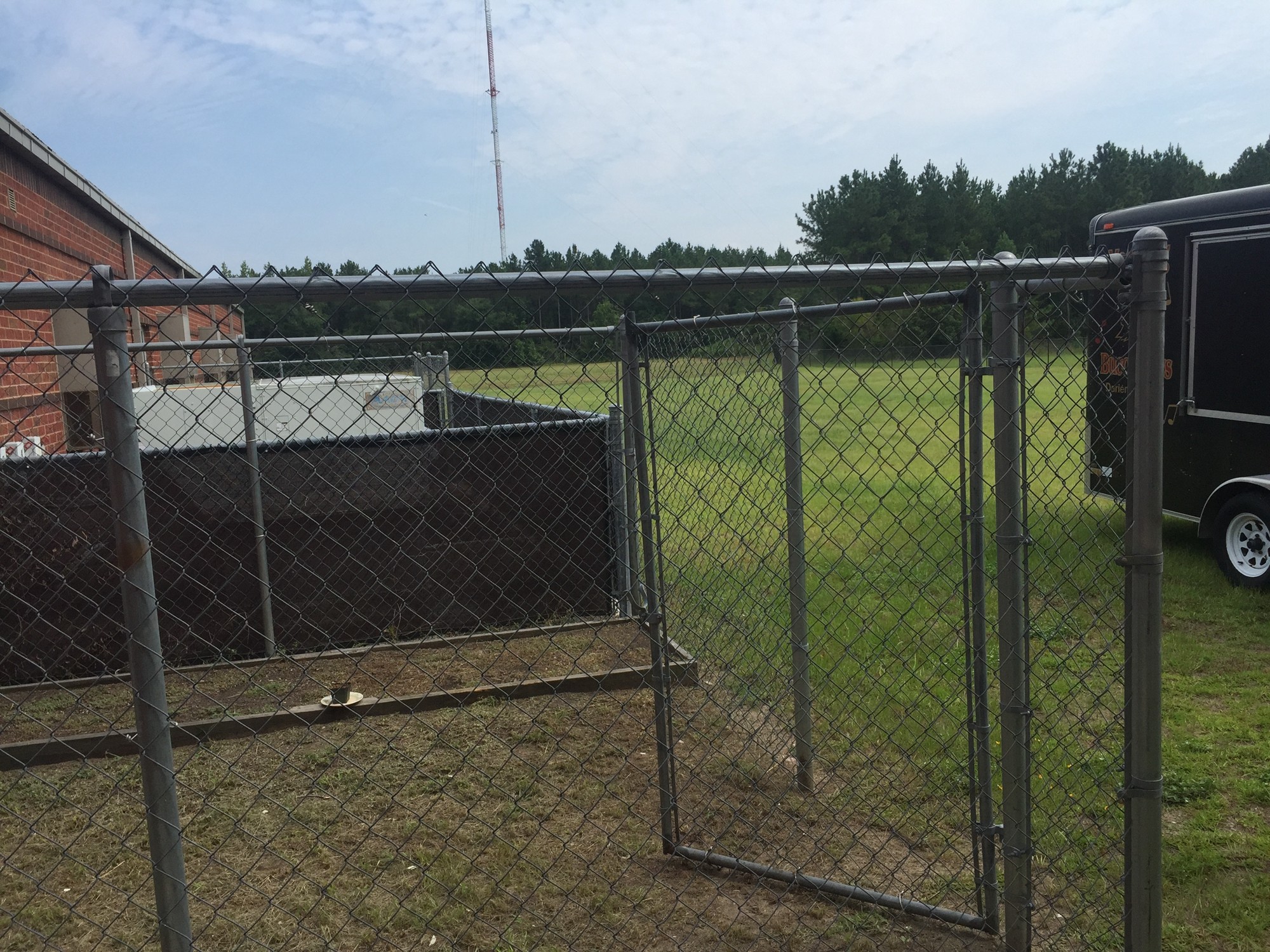 Steel Wire 11gauge Powder Coated Chain Wire Fencing For Stadium Net