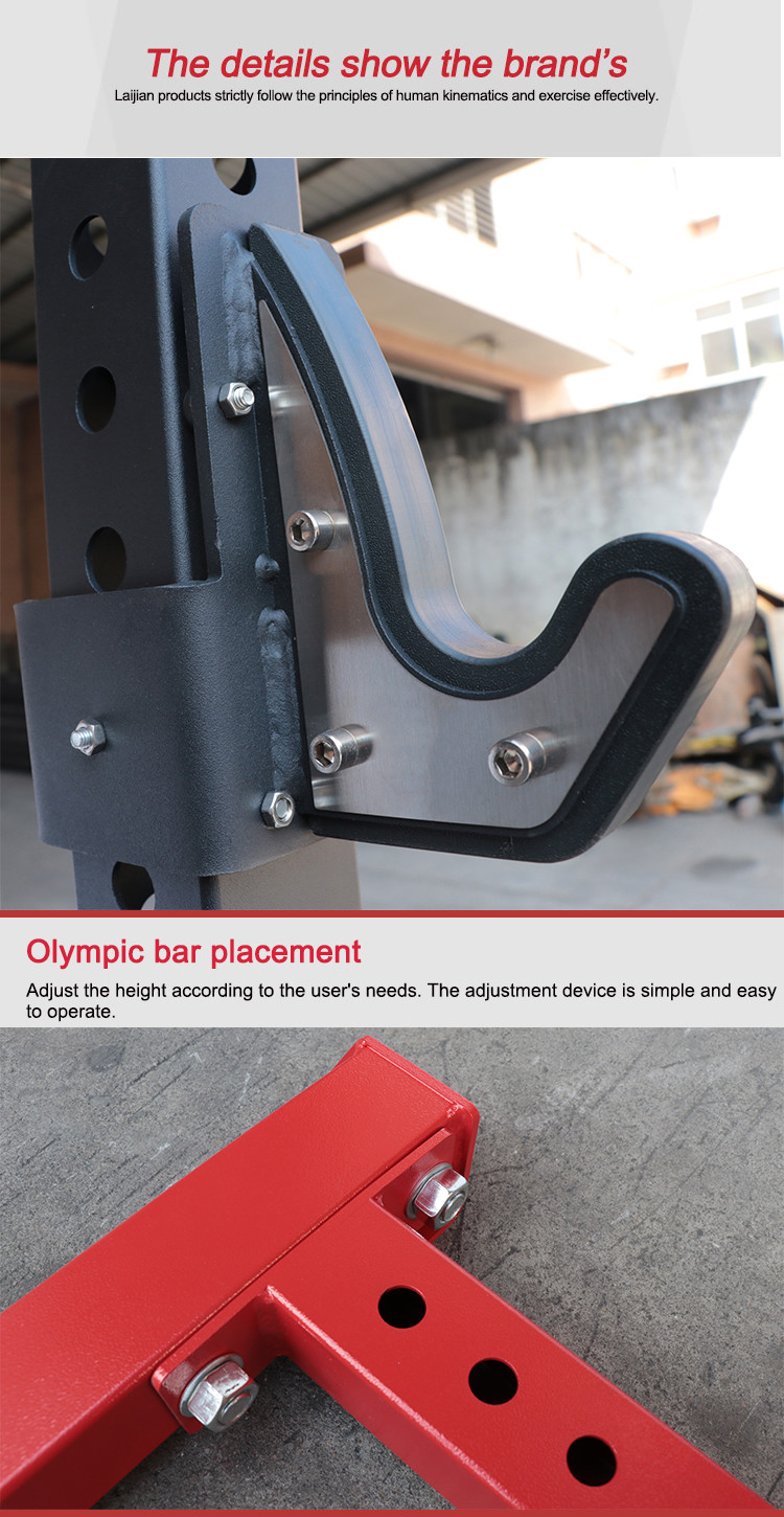 Commercial Grade Gym Fitness Equipment Weightlifting Squat Standing Power Rack