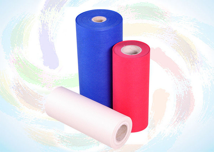 Printed Medical Non Woven Fabric 160cm Width Coated Nonwoven