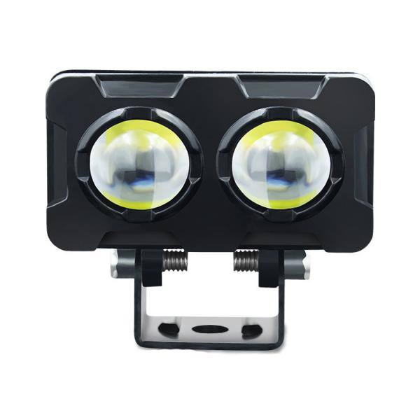 Yellow White Flash 36W Universal Motorcycle Driving Lights LED Spotlight