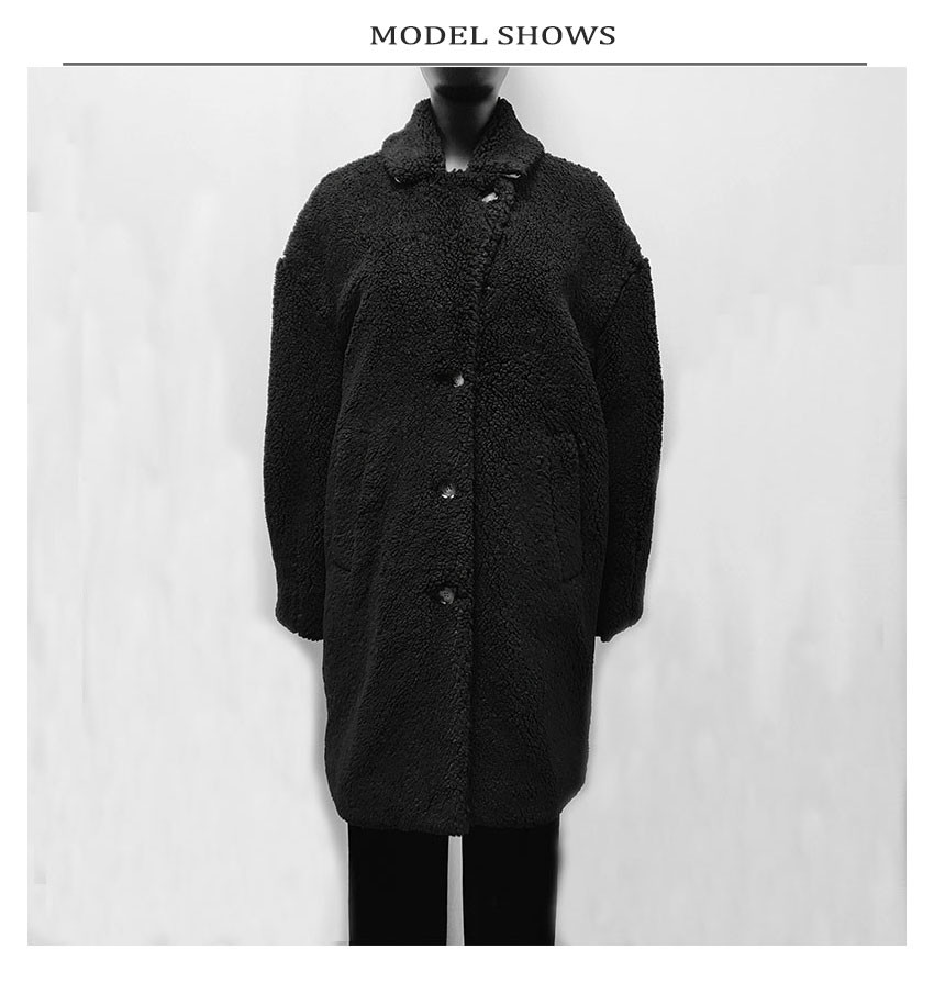 Thinsulate Padded Size 40 Recycled Polyester Women Teddy Coat