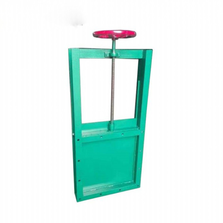 Customization Gate Valve Cast Steel Sewage Slurry Manual Knife Gate Valve