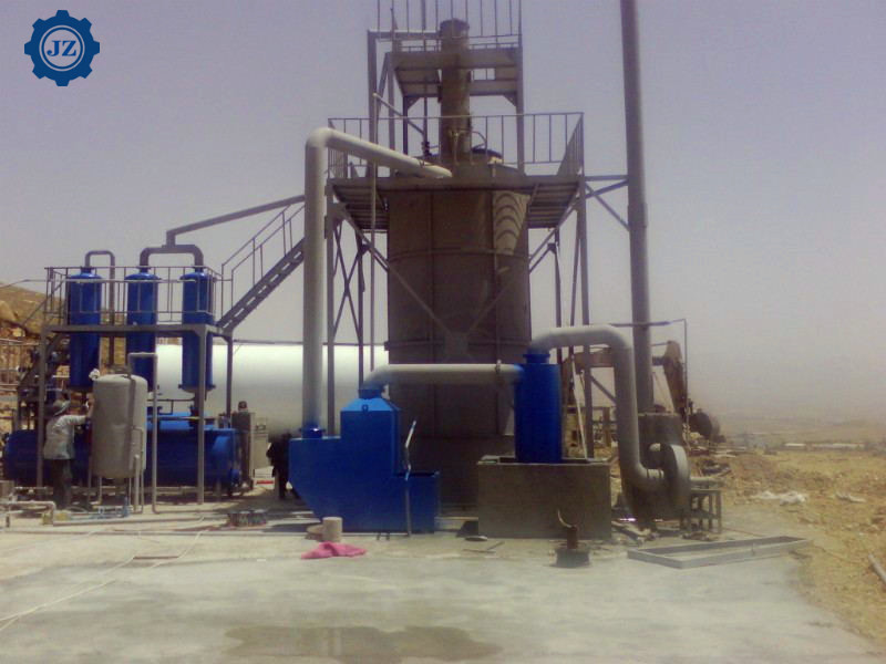 20Ton 30Ton Fully Automatic Waste Engine Oil Recycling Distillation Plant With Vacuum System