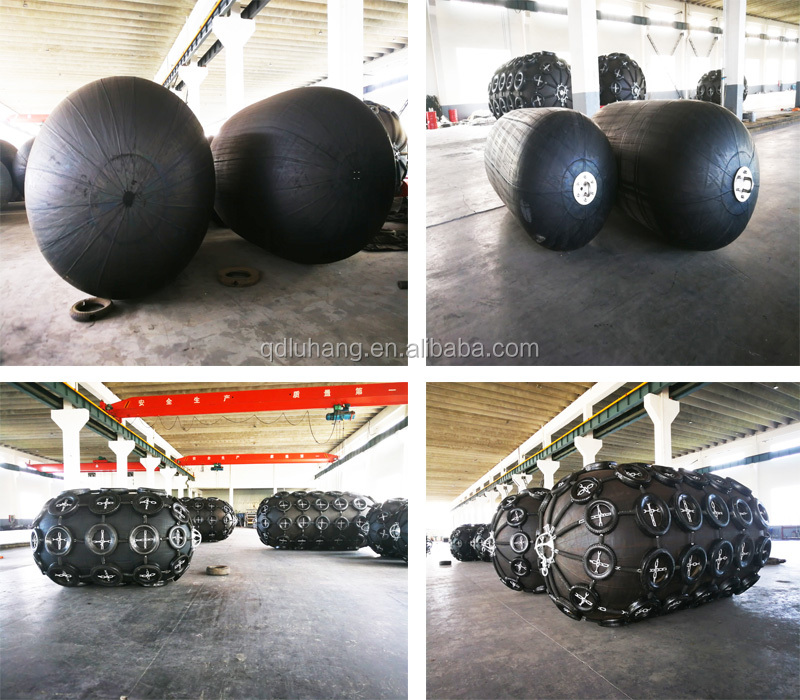 High Performance Pneumatic Rubber Fender For Ship Berthing And Docking 2m X 3.5m