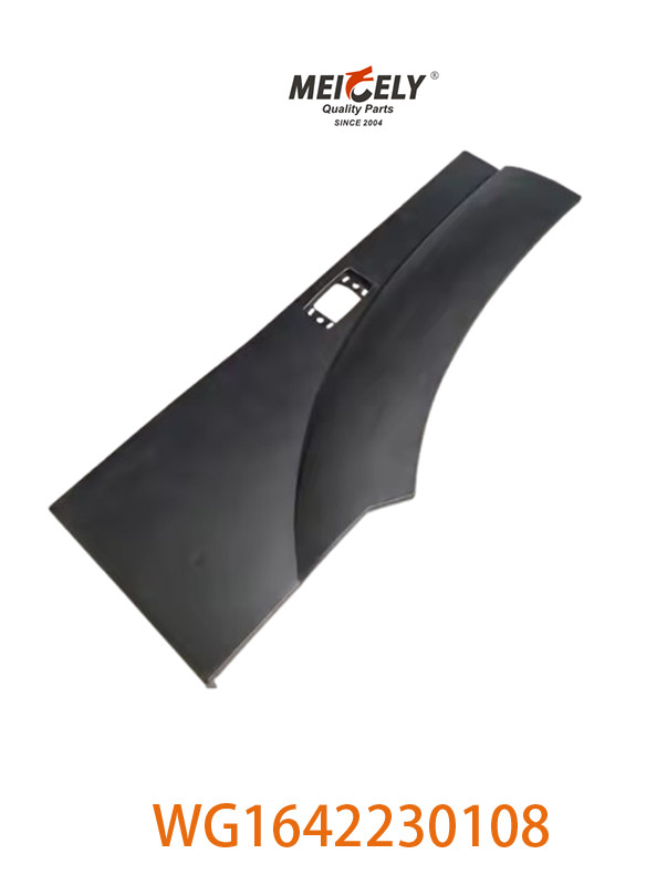 WG1642230108 Right Front Fender Rear Section Assembly For Howo Heavy Duty Truck with Rubber Material