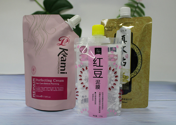 Plastic Liquid Spout Bags / Resuable Wine Doypack 50ml To 3L With Spout