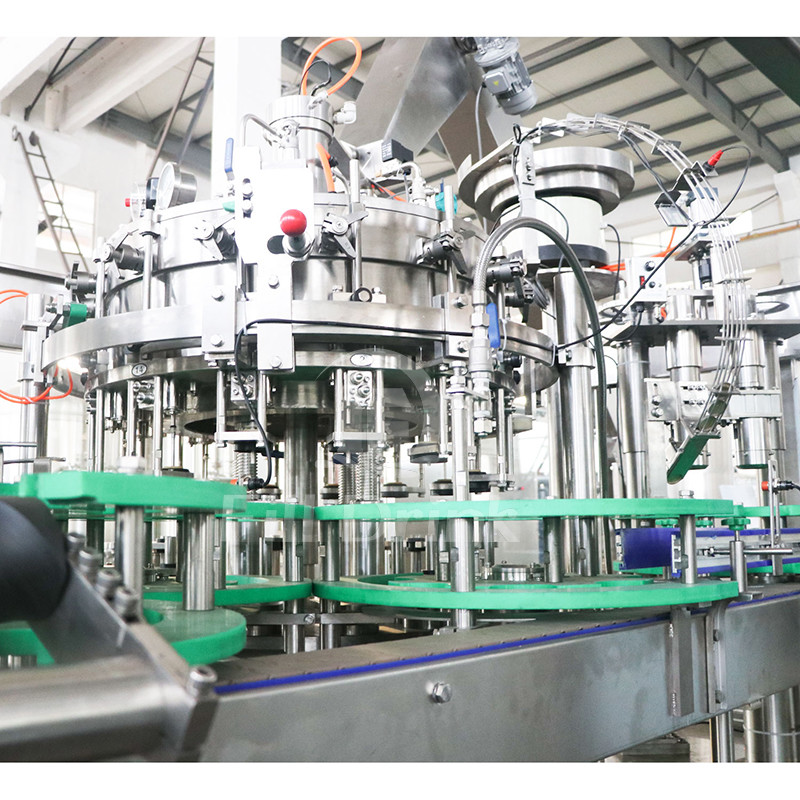 Automatic Bottled Beer Filling Machine Carbon Dioxide Pressure Control System