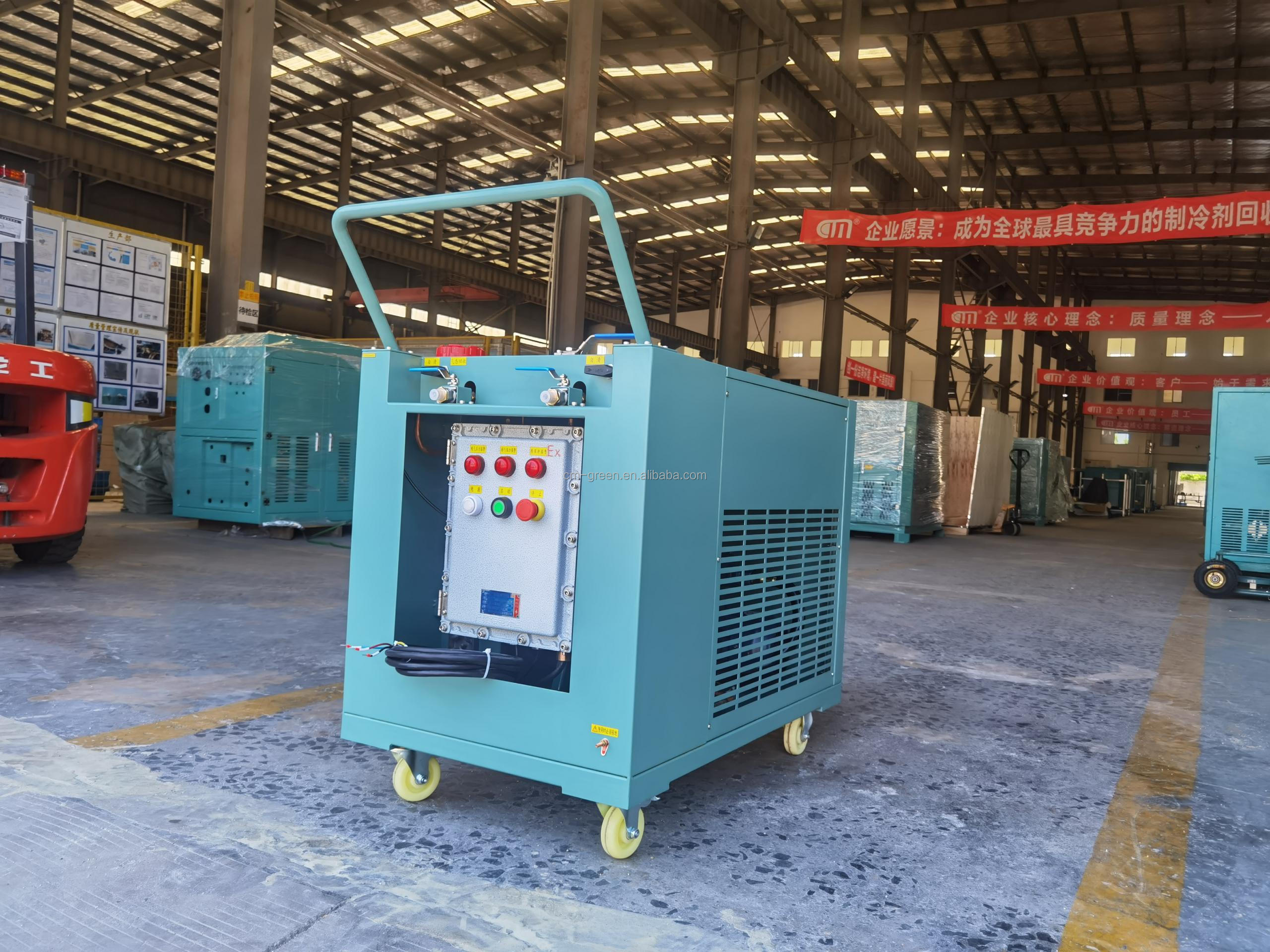 380V/50Hz R407C Air Conditioning Recharge Equipment Ac Recovery Recharge Machine