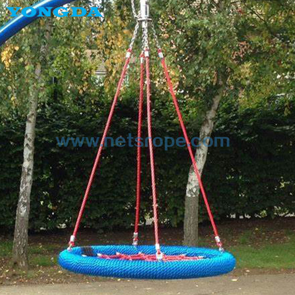 Safe Children Playground Rope Net Swing Seat Commercial Garden Park Yard