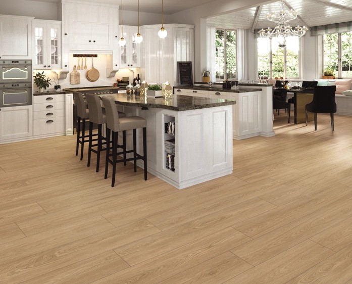 Yellow And Brown Waterproof Wooden Porcelain Strips For Bedroom 200x1200mm Floor Strip