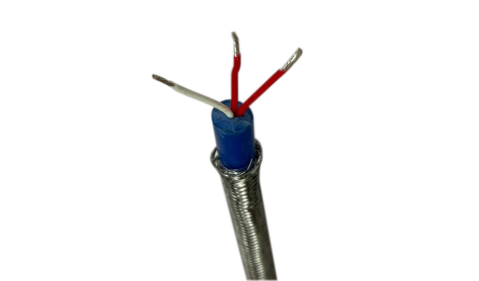 JX-FG-FG-SSB 0.22mm2 Thermocouple Extension Cable RTD Round Shape
