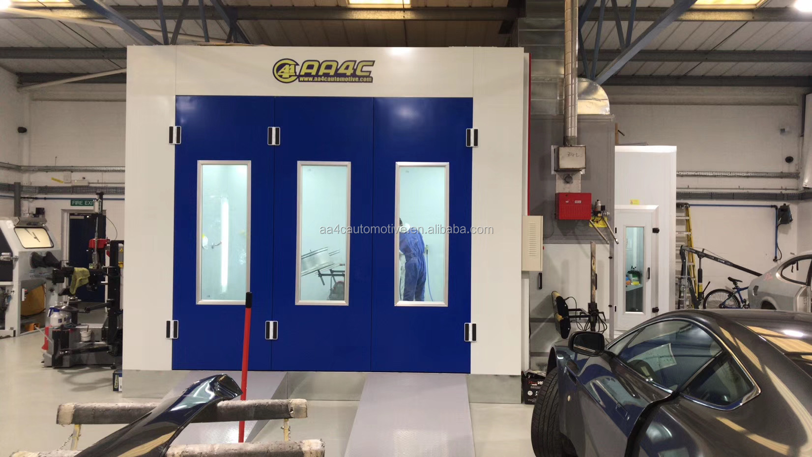 AA4C auto spray booth spraybooth car painting booth auto spray booth car painting oven customized size truck bus spraybooth