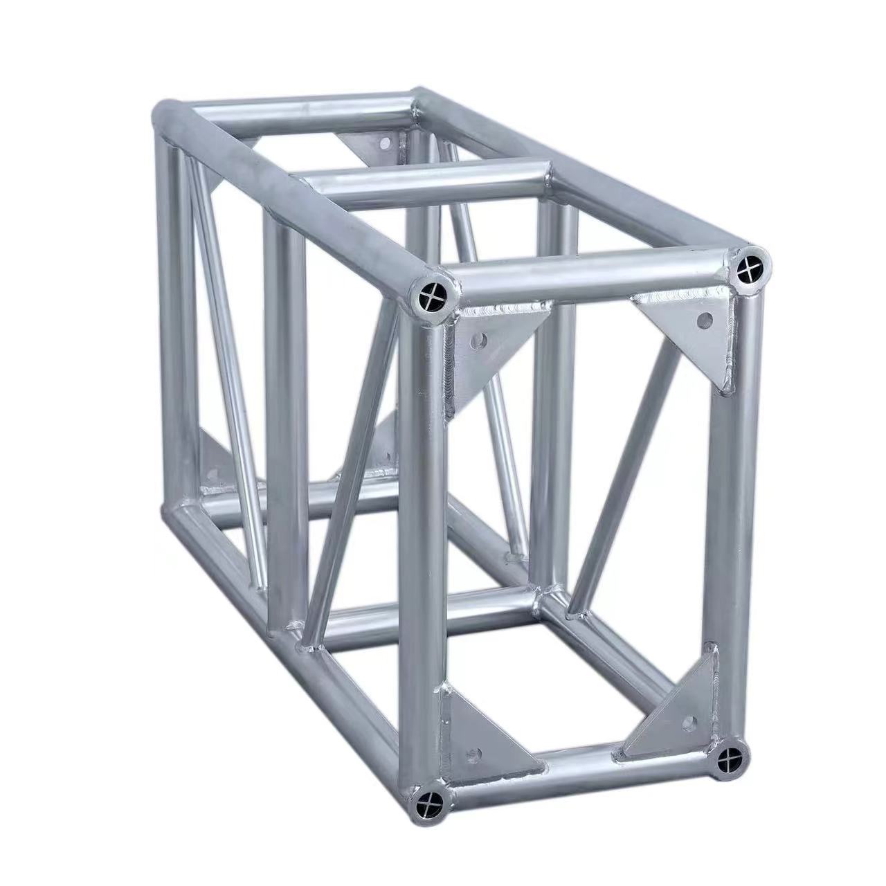 Durable Square Aluminum Truss Display 520mmx760mm For Music Festivals / Events Stage