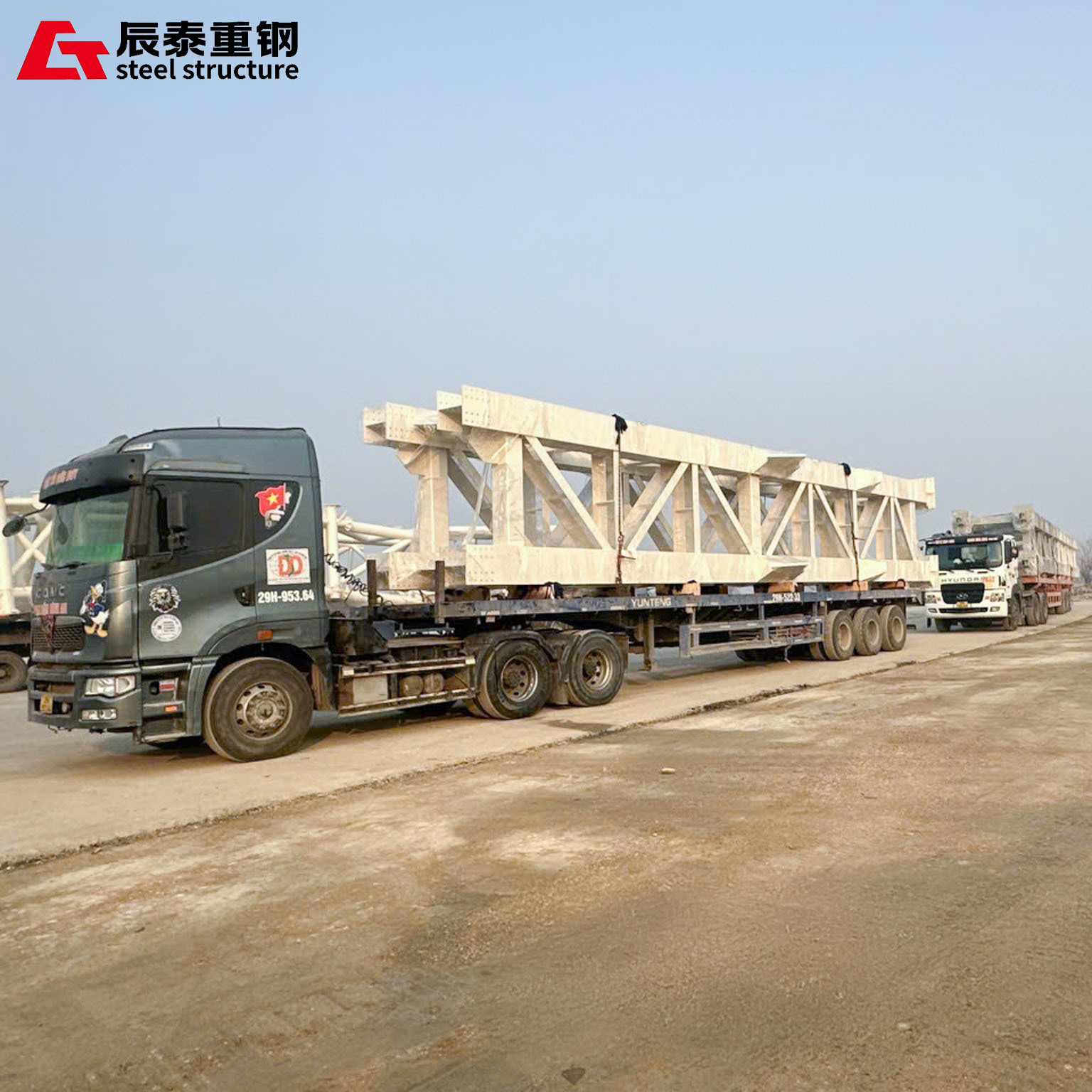 Q235 Q345 Q355B Steel Structure Truss For Gymnasium Exhibition Fair Center