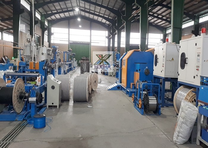 Industrial Wire And Cable Making Machine CAT6 CAT6A Wire Making Equipment