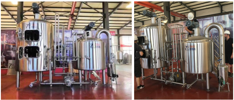Stainless steel 500L beer brewing equipment micro brewery plant for sale
