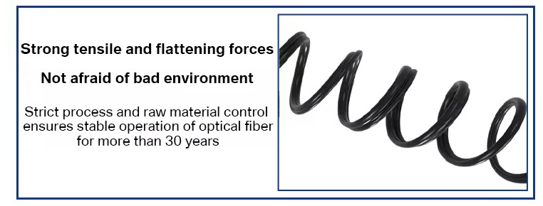 Outdoor Overhead Self Supporting Figure 8 Fiber Optic Cable GYTC8S GYXTC8S GYFTC8S Steel Tape Armored Fiber Optic Cable