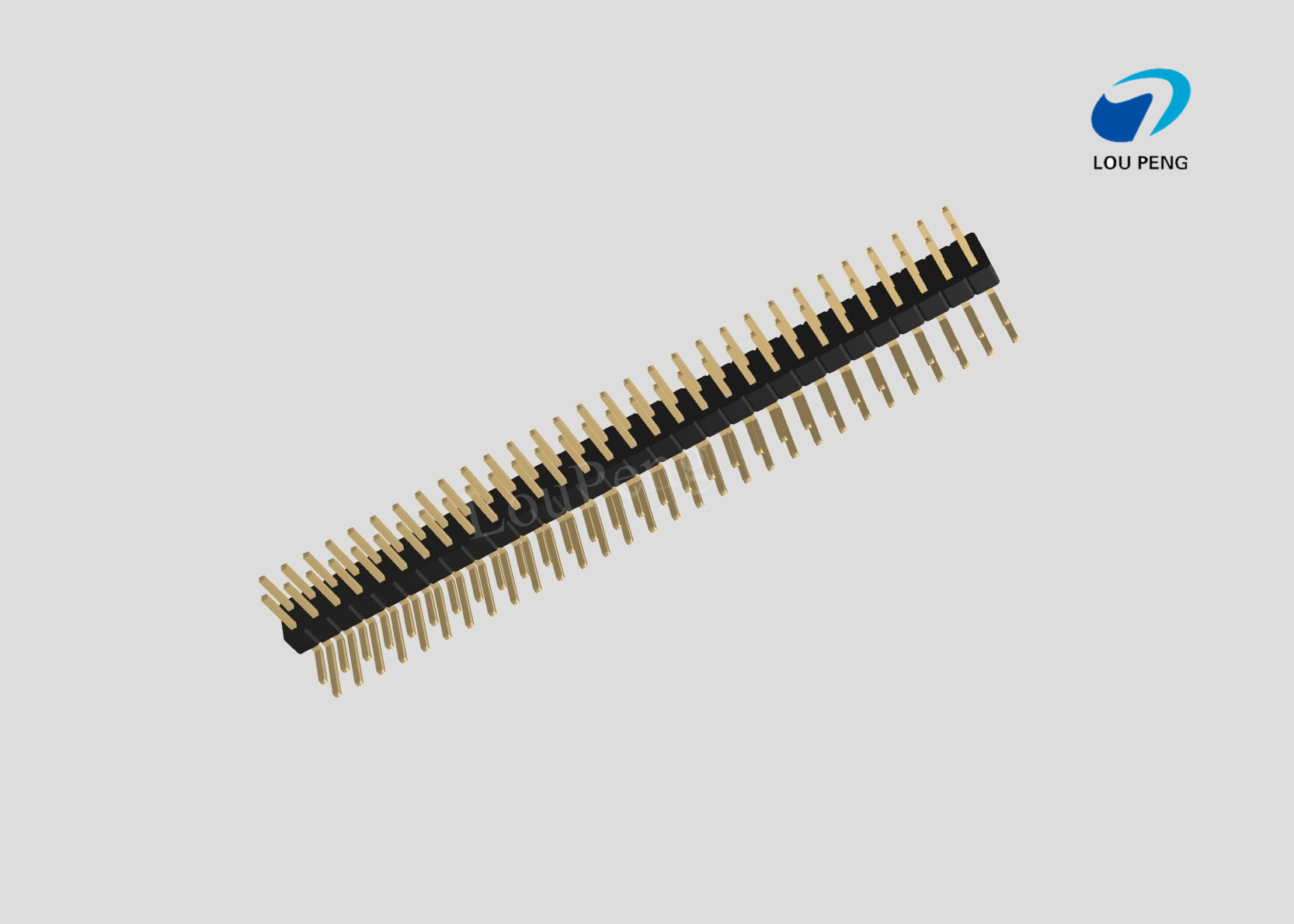 Pin Header 2x30pin 2.00mm pitch horizontal