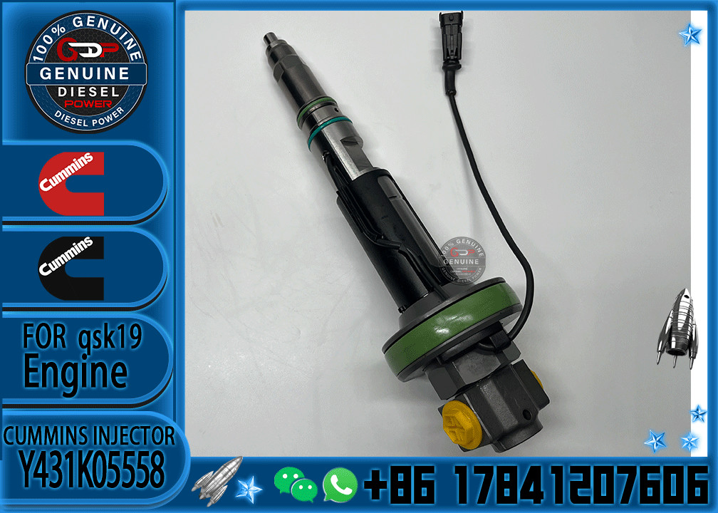 Diesel Engine Injector QSK19 Fuel Injector Y431K05417 4955525 Y431K05248 Y431K05558 FOR C-UMMINS