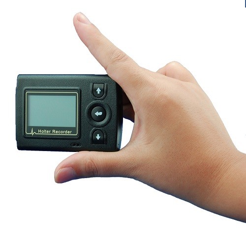 3 Channels Holter Mini Digital Holter Monitor for 1-7 Days Recording Pacemaker Detection for CARDIOSCAN Software