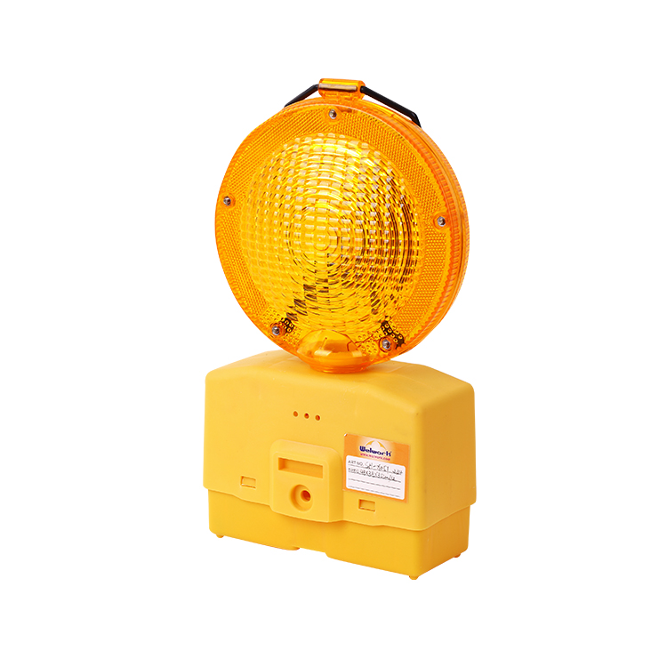 Traffic Road Blocl Lamp Battery Powered Traffic Safety Light SH-X050 with PS Lens Material