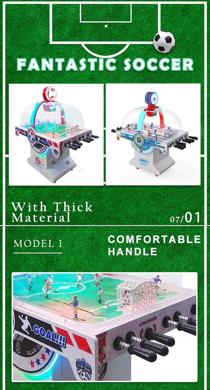 Hot Popular Fantasy Football Arcade Amusement Park Shooting Ball Machine