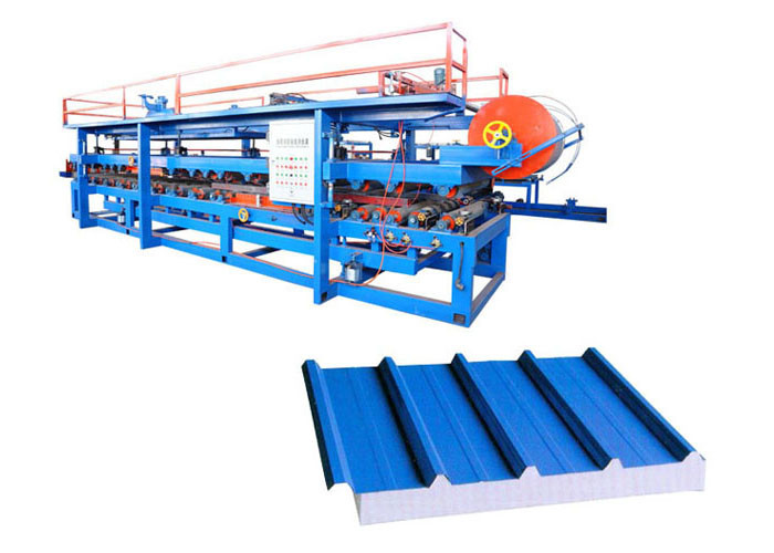 Automatic Sandwich Panel Forming Machine Total Weight 16 Tons Shaft Number 24
