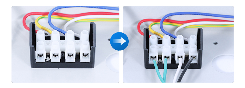 LED Batten Light Maintenance 3 Huge terminal block for holding multiple wires