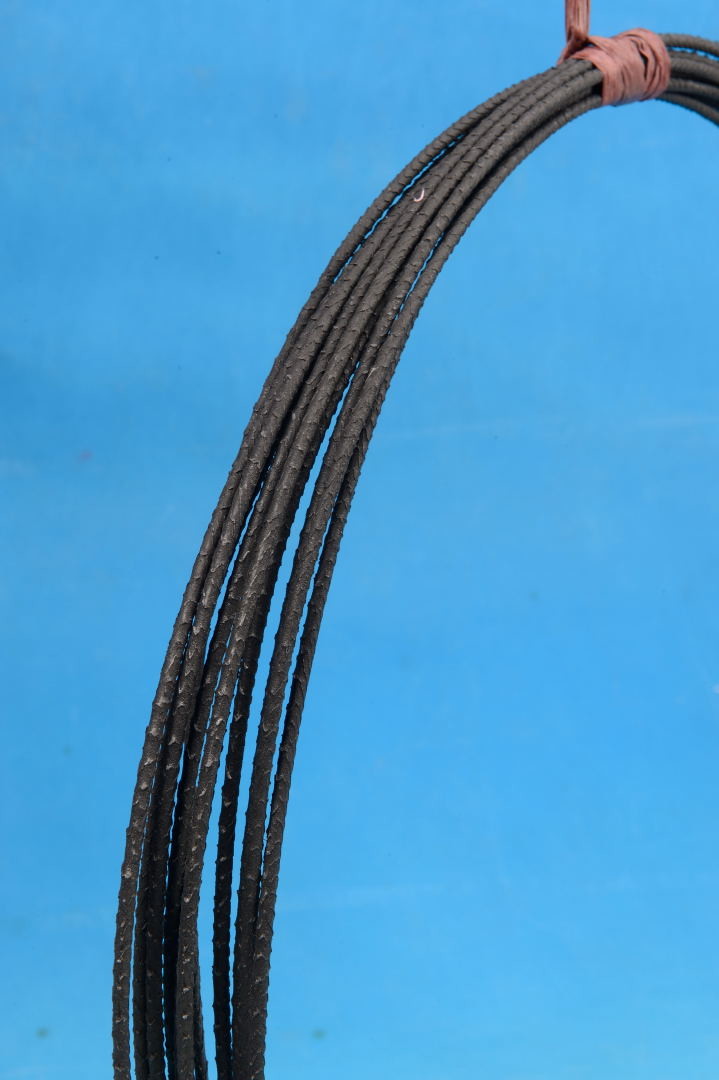 Vary sepcification Steel wire with black plastic cover used on sofa elastic system as support reinforce